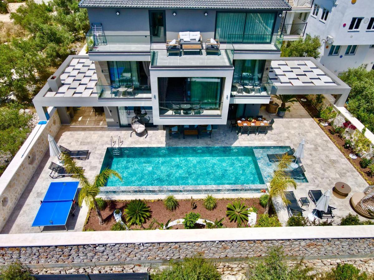 Villa Kazarman, Kalkan'In Kalbinde Denize, Merkeze Екстериор снимка