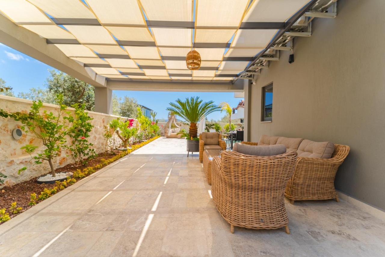 Villa Kazarman, Kalkan'In Kalbinde Denize, Merkeze Екстериор снимка