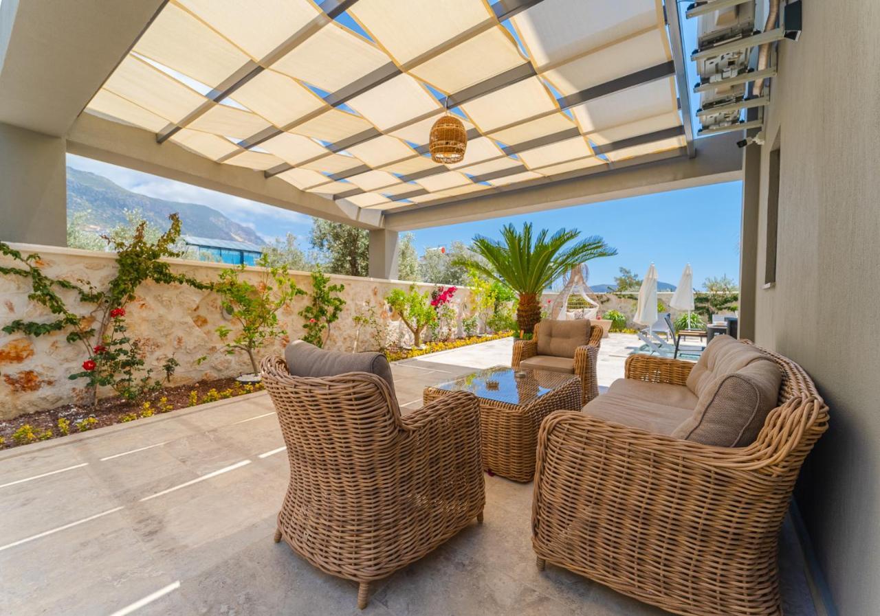 Villa Kazarman, Kalkan'In Kalbinde Denize, Merkeze Екстериор снимка